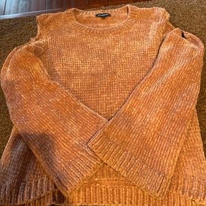 Express cold shoulder sweater